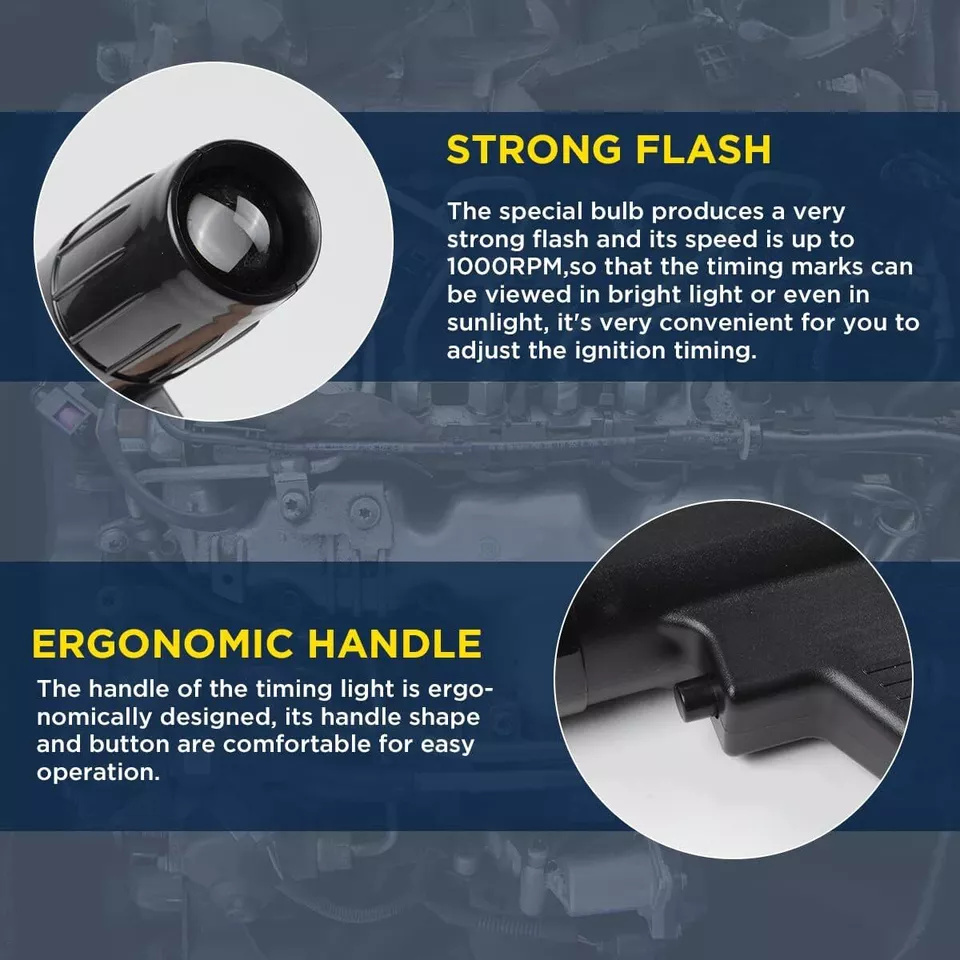 12V Car Ignition Timing Light  - đánh giá và giá Timing Light Gun